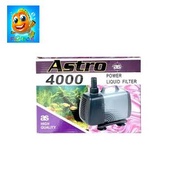 ASTRO AS-4000 SUBMERSIBLE WATER PUMP AQUARIUM LIQUID  FILTER