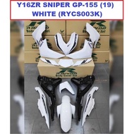 Cover Set Rapido Y16ZR Yamaha Sniper GP-155 (19) Black Red White Blue Y16 Accessories Motor Sniper G