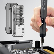 無線 USB Type-C 充電式 46 合 1 迷你輕型螺絲起子套裝適用於精密維修和家居裝修 kktckp Cordless USB Type-C Rechargeable 46 in 1 Mini