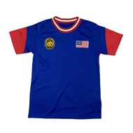 HARIMAU MALAYA RETRO LAGENDARY JERSEY JUNIOR BLUE