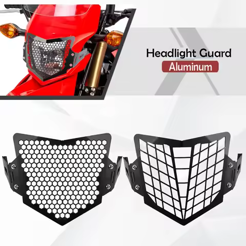 For Honda CRF250L CRF250M CRF300L /ABS Front Headlight Grille Guard Cover Protector Decorative headl