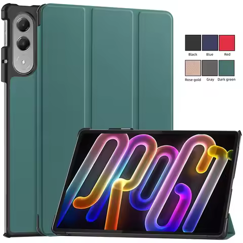 For Lenovo Xiaoxin Pad Pro GT Case tb710fu Trifold Magnetic Leather Hard Smart Cover For Xiaoxin Pad
