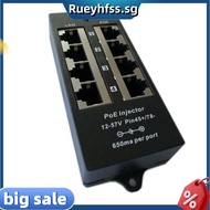 Midspan Mode A Operation 4 Port Gigabit PoE Injector Wall-Mounted Networking Device for 48V PoE Came