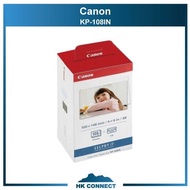 ＊限時優惠＊Canon KP-108 / RP-108 相紙108 張 連 色帶 套裝 ( 明信片 尺寸 )  kp-108in KP-108 IN (適用於: SELPHY CP810，CP820，