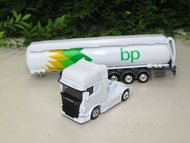 Welly 1/87 SCANIA Truck  BP OIL Tanker Trucks White (19cm) Diecast Model Car