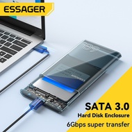 Essager 6Gbps 2.5 inch SATA3.0 Box USB 3.0 HDD Enclosure Mobile Hard Drive Cases Micro B For SSD 2.5