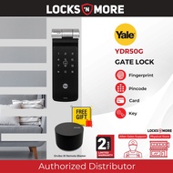 Yale YDR50G Grille Bluetooth, Fingerprint, Pincode and Card Smart Lock (Philips / Kaadas / Hafele / 