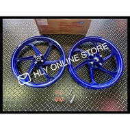 Sport Rim BIRU GP COMBO Set Yamaha 125ZR 125Z 125 Original HLY