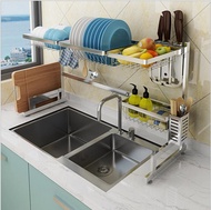 Stainless steel kitchen rack sink drain rack dish rack kitchen storage rack kitchen dish rack