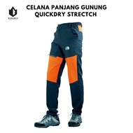 Celana Panjang Outdoor Quickdry Strectch (Cepat Kering & Elastis) Ultralight - Celana ung Trekking H