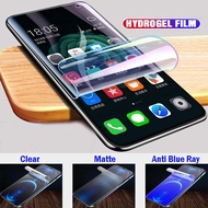 For LG Velvet 5G V60 V50 V50S V40 V30S V35 V30 ThinQ G6+ G7+ G6 G7 Plus G8 G8S G8X ThinQ Invisible Hydrogel Film Screen Protector Matte Clear Anti-bluelight