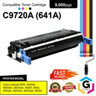 Compatible HP C9720A (641A) Black LaserJet Toner Cartridge for Color Laserjet 4600 / 4600dn / 4600dt