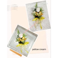 bunga hantaran siap gubah-yellow cream