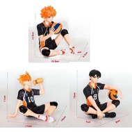 Action figure haikyu shoyo hinata tobio kageyama volleyball anime