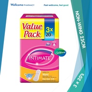 Intimate Maxi Heavy Flow Day Use Non-Wing 23cm Sanitary Pad - 3 x 20's