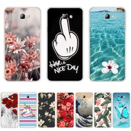A25-Flowers Sea theme soft CPU Silicone Printing Anti-fall Back CoverIphone For Samsung Galaxy j4 core 2018/j5 prime/j7 prime/j7 prime2/j7 prime 2018