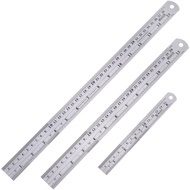 Stainless Steel / Metal Ruler / Pembaris Besi 20cm / 30cm /50cm / 100cm / 8'' / 12'' / 20 ' /39" JHT