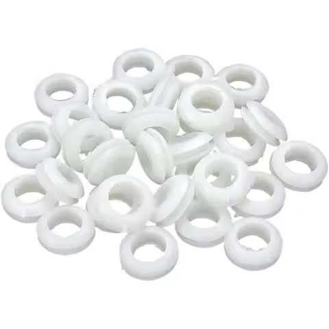 30/50/100Pcs Airlock Grommet for Fermenter Lid, Silicone Grommets for Preserving Fermenting Making W