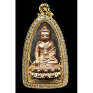 龍婆坤 奇跡藥師佛 南乐印 高端材质 九宝铜已鑲好意大利金防水殼