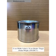 Stainless Steel Soup Pot / Stainless Steel Stock Pot / Stock Pot / Soup Pot / Periuk Stainless Steel