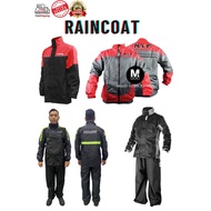 RAINCOAT WATERPROOF MOTORCYCLE  BAJU HUJAN YAMAHA / KYT / GIVI / FOXDRY 100%ORIGINAL MOTOR RAIN COAT