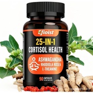 Cortisol  for Women, 25-in-1 Cortisol Reducer, Cortisol Manager, Ashwagandha for Women & Men, Cortis