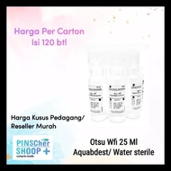 READY Otsu WFI 25 Ml Aquadest / Water Steril / Aquabidest Per Cart 120