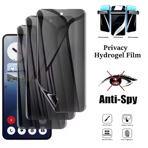 Privacy Anti Spy Hydrogel Soft Screen Protector Film For Nothing CMF Phone 1 2 3 4 2a 3a 4a Pro Plus