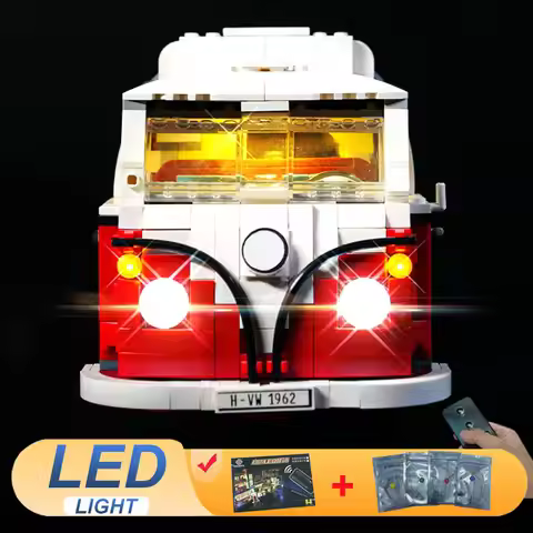 LED Light Kit For LEGO 10220 Volkswagen T1 Camper Van DIY Gift (Not Include Building Blocks Bricks K