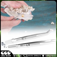 16CM Jewelry Tweezers Adjustable Slide Lock Antistatic Soldering Tweezer Tool Set for Jewelry Makein