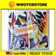 HONDA NSR RR STRIPE STICKER RED / BLUE (1) NSR150 NSR 150 RR 150RR STICKER STIKER BODY COVER SET COV