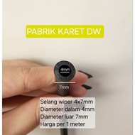 Universal car wiper hose 4x7 mm water hose radiator hose