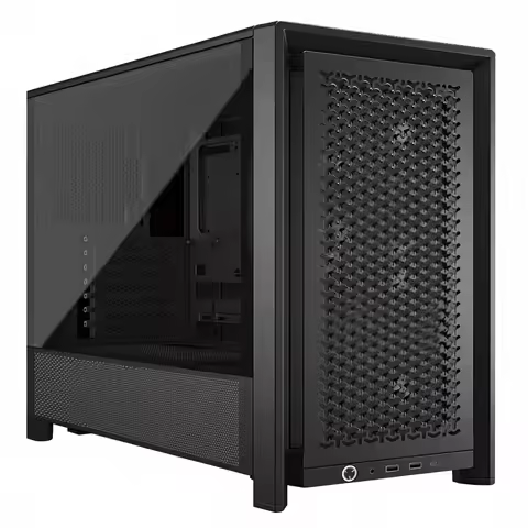 4000D RS Mid‑Tower PC Case, 3 RS Fans Included, InfiniRail Fan Mount System, Modular High‑Airflow Ga