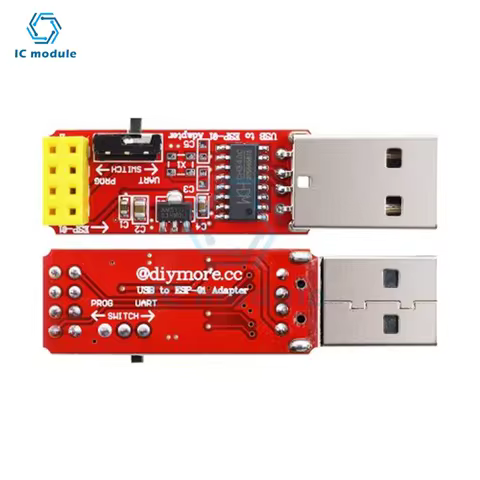 USB To ESP8266 Serial CH340C ESP-01 ESP-01S ESP01 ESP01S Wireless Wifi Developent Board Module for A