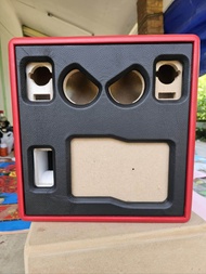 ลำโพง Diy (หุ้มหนัง) ซับ 4.5 นิ้ว กลาง 2.5 LG แหลม HK2นิ้ว ขนาดเพลท 25×5.5 ใส่แอม TB 21 ไม่ย้าย มีห