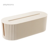 Amymoons 【Laguna】 Large Breadboard Storage Box Cable Wire Organiser Socket Desktop Router Plug  Shel