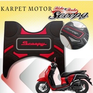 Karpet Scoopy 2013 Sd 2022 _ Aksesoris Motor Scoopy Berkualitas