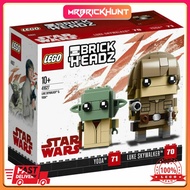 [MrBrickHunt] Lego 41627 Brickheadz Luke Skywalker And Yoda | Block Toys |