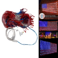 [themremain]-American Flag Light with LED Light String July 4th Decorations Independence Day Nationa