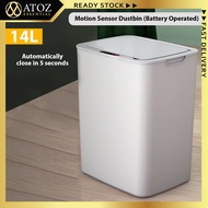 ⚡️SG Seller⚡️Smart Dustbin Sensor Automatic Trash Bin  Battery Operated Bathroom Toilet Dustbin