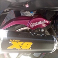 【Hot Sale】✘☈۞tire hugger for mio i 125 &amp; 125s with free Yamaha sticker fit up to 100/80 tire made of