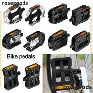 ROSEGOODS1 1 Pair E-bike Folding Pedals Convient Foot Pegs Anti-slip Scooter Parts