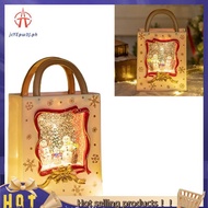【jcyepw3j】Christmas Snow Globe Lantern Musical Lighted Snow Globe Lantern Battery Powered Night Ligh