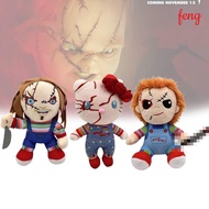 HelloKitty Play Child Chucky Plush Toy Halloween Children Pillow Holiday Throw