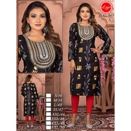 [Size S-5XL] LJ957 Straight Kurtis Women Indian Tops / Baju Bollywood Indian Traditional Wear / Baju