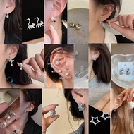 Vintange Dangle Hoop Korea Earrings Trendy Stud Earrings Earring Ear Jewelry Accessory