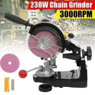 Professional Power Chain Saw Sharpener Grinder Machine 3000RPM Garden Tools Portable Electric Chainsaw Sharpener 230W