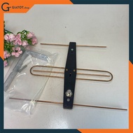 DVB-T2 compact antenna with copper trauma