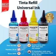 Tinta Printer Universal Ink Canon HP Brother Epson Inkjet Refill IP2770 IP2780 IP1980 IP2180 MP258 MP237 MP285 E410 E510