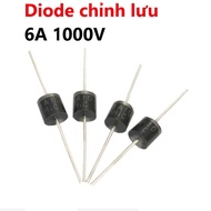 Diode 6A 1000V 6A10 component pin rectifier